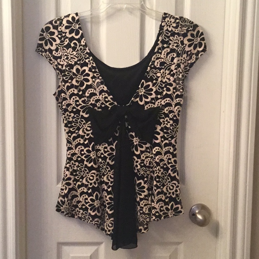 Bow Back Blouse